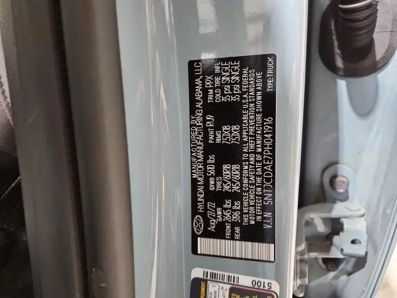2023 HYUNDAI SANTA CRUZ SEL  