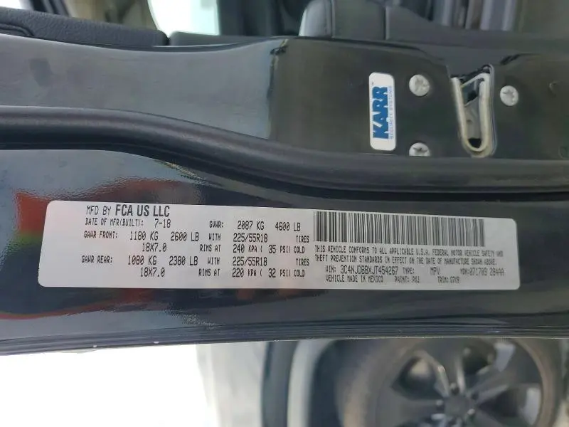 2018 JEEP COMPASS LATITUDE  