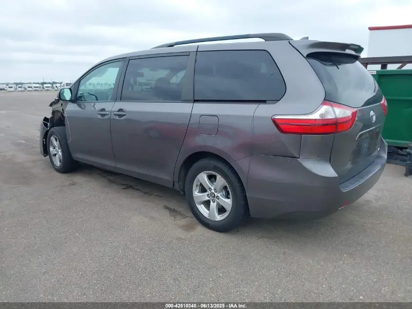 2019 TOYOTA SIENNA LE 8 PASSENGER