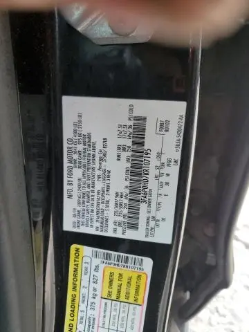 2019 FORD FUSION SE  