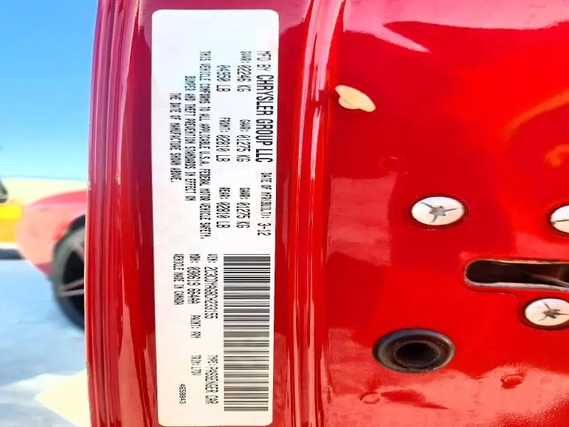 2012 DODGE CHALLENGER SXT  