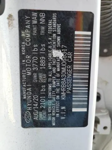 2021 HYUNDAI VENUE SE  