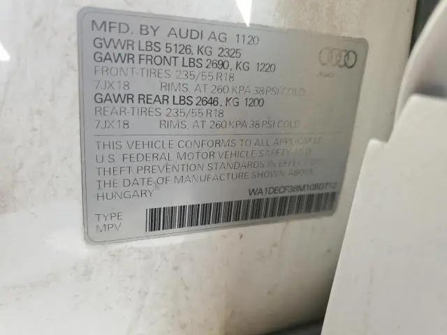 2021 AUDI Q3 PREMIUM S LINE 45  