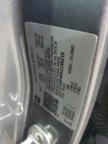 2022 CHEVROLET COLORADO   