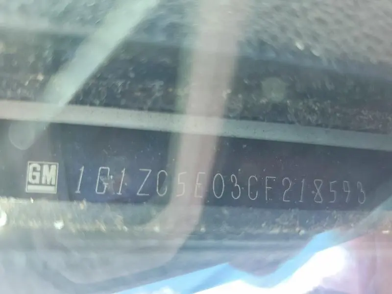 2012 CHEVROLET MALIBU 1LT  