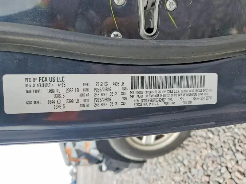 2015 JEEP PATRIOT SPORT  