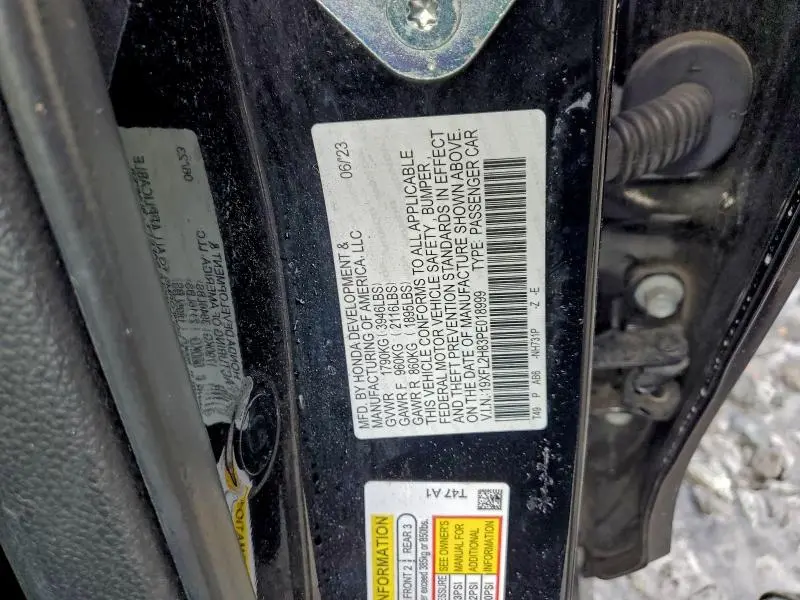 2023 HONDA CIVIC SPORT  