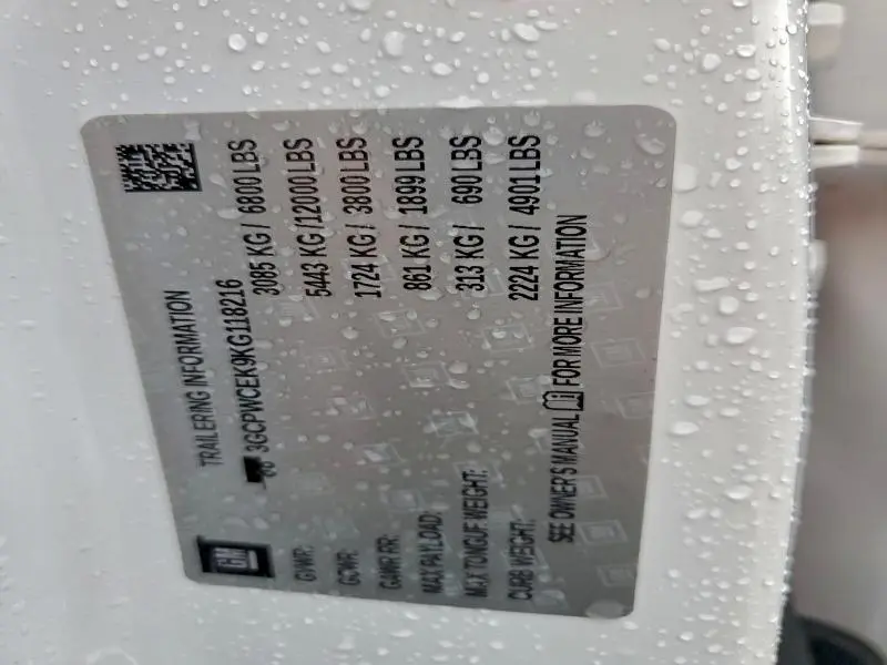 2019 CHEVROLET SILVERADO C1500 LT  