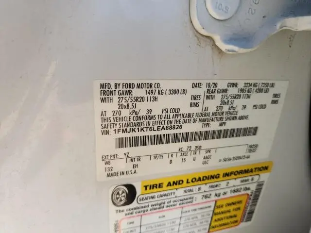 2020 FORD EXPEDITION MAX LIMITED  