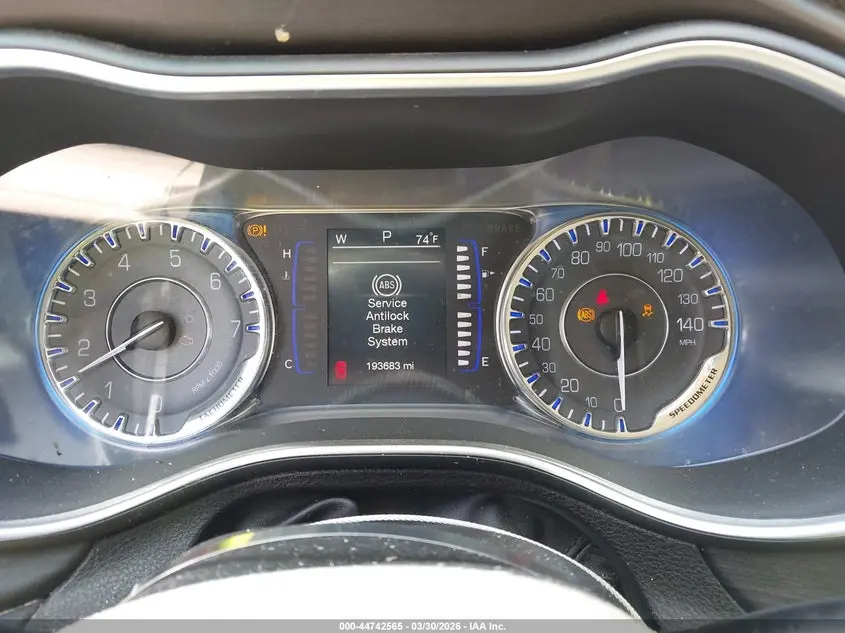 2017 CHRYSLER 200 LIMITED PLATINUM