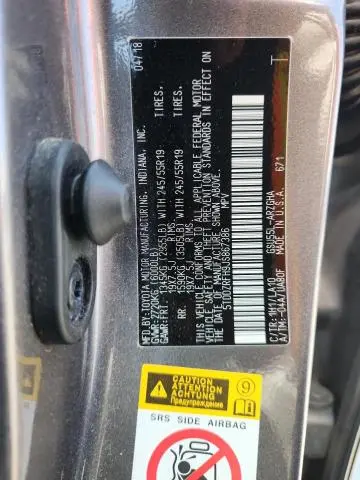 2018 TOYOTA HIGHLANDER LIMITED  