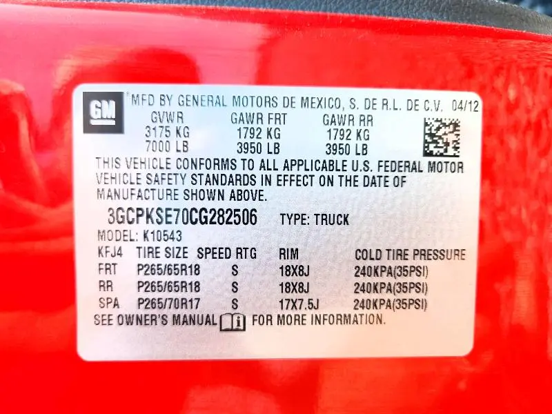 2012 CHEVROLET SILVERADO K1500 LT  