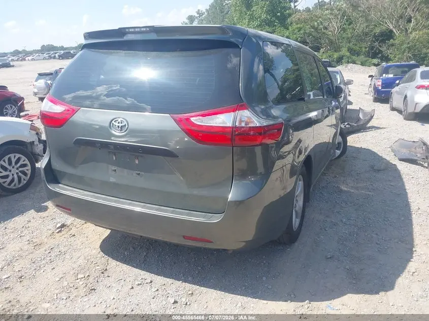 2018 TOYOTA SIENNA L 7 PASSENGER