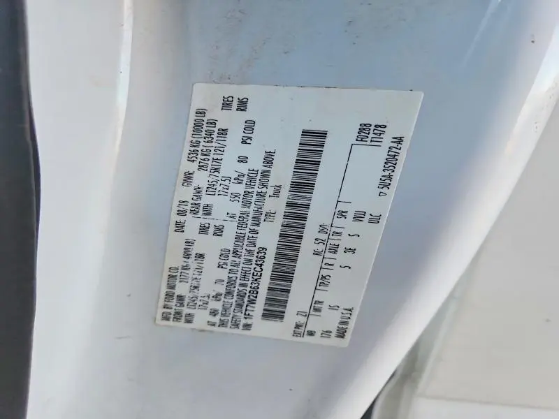 2019 FORD F250 SUPER DUTY  