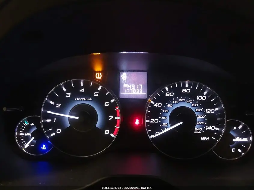 2012 SUBARU OUTBACK 2.5I