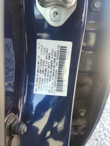 2013 HONDA ACCORD LX  