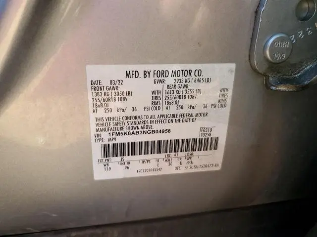 2022 FORD EXPLORER POLICE INTERCEPTOR  