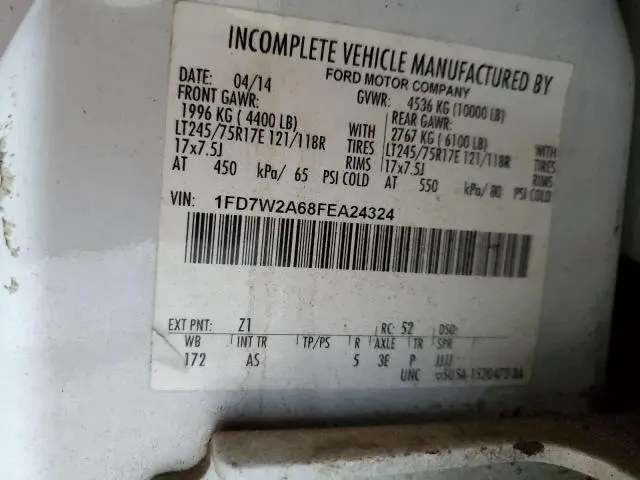 2015 FORD F250 SUPER DUTY  