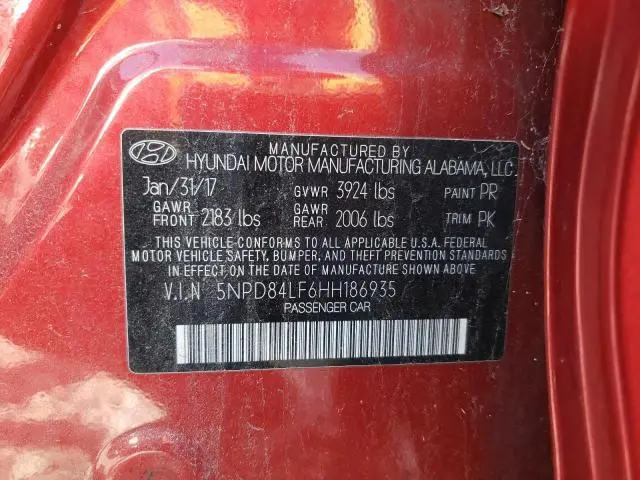 2017 HYUNDAI ELANTRA SE  