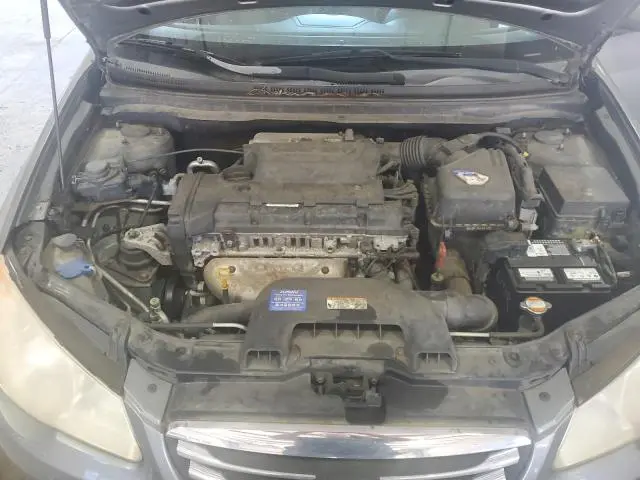 2010 HYUNDAI ELANTRA BLUE  