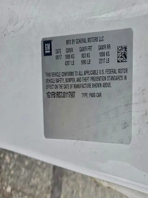 2018 CHEVROLET CAMARO LT  