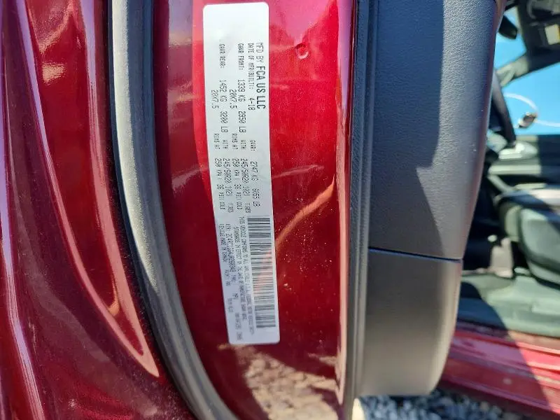 2018 CHRYSLER PACIFICA   