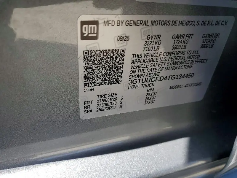 2026 GMC SIERRA K1500 ELEVATION  
