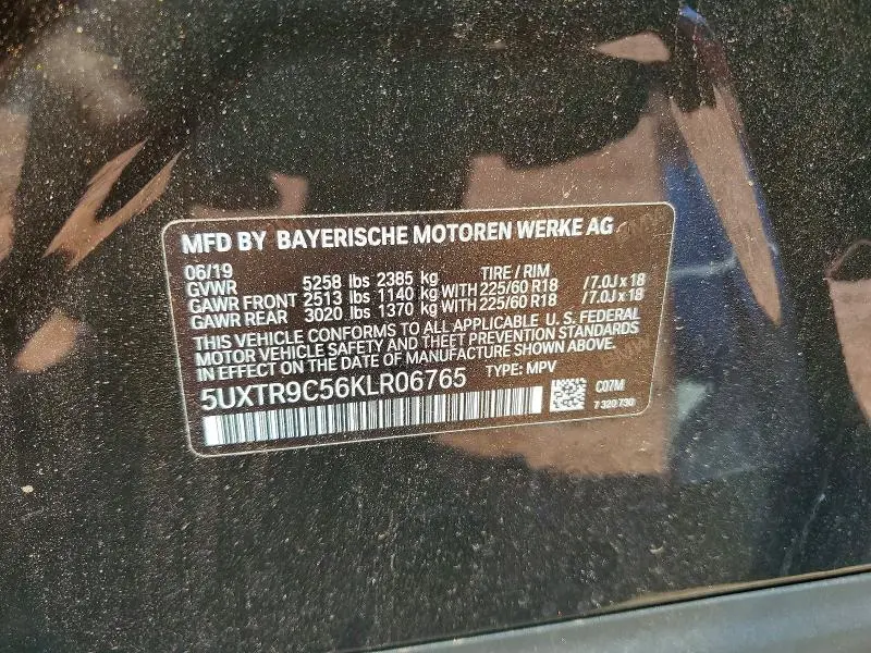 2019 BMW X3 XDRIVE30I  