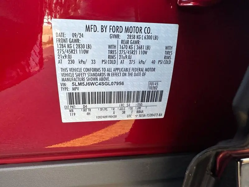 2025 LINCOLN AVIATOR   