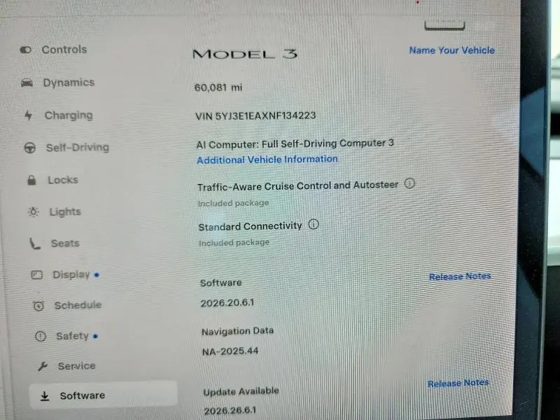 2022 TESLA MODEL 3   