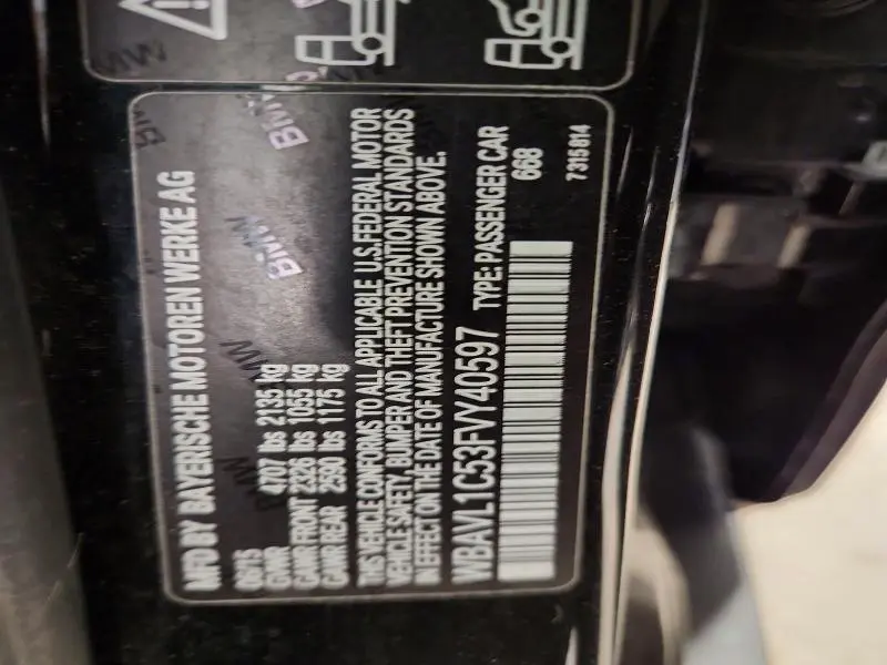2015 BMW X1 XDRIVE28I  