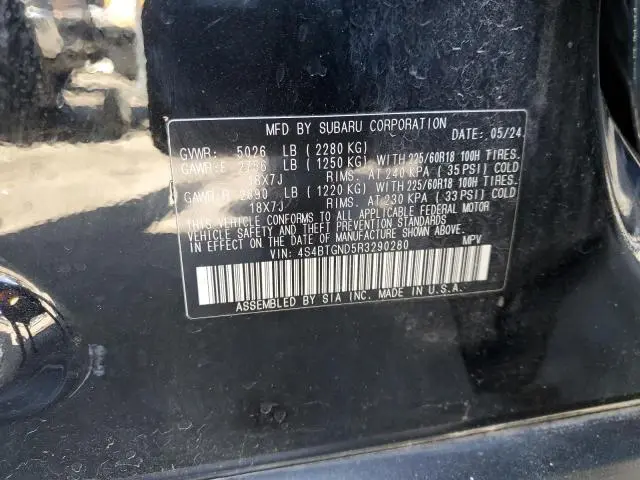 2024 SUBARU OUTBACK LIMITED XT  