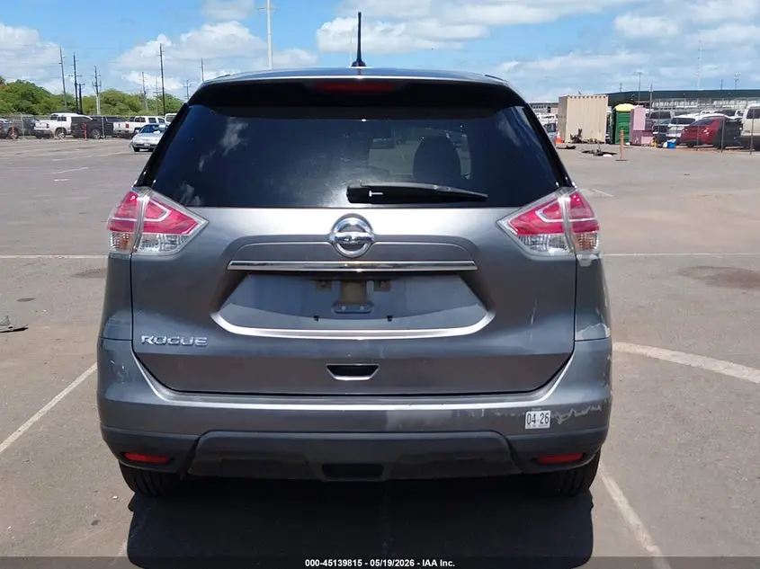 2016 NISSAN ROGUE S