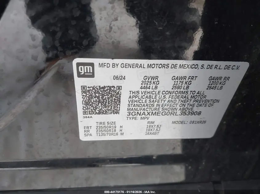 2024 CHEVROLET EQUINOX FWD RS