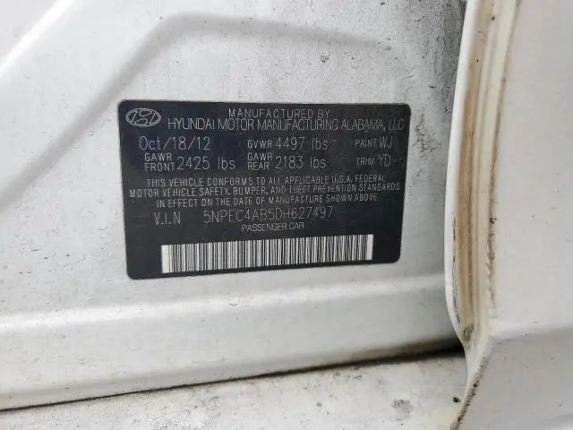 2013 HYUNDAI SONATA SE  