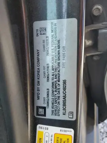 2018 CHEVROLET SPARK LS