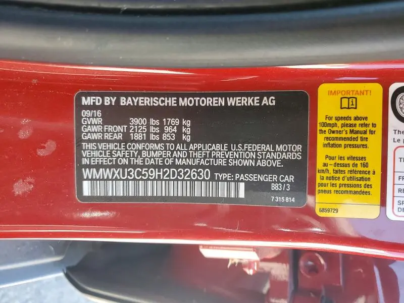 2017 MINI COOPER S  