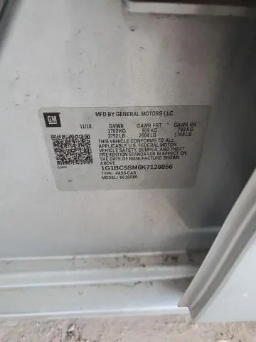 2019 CHEVROLET CRUZE LS  