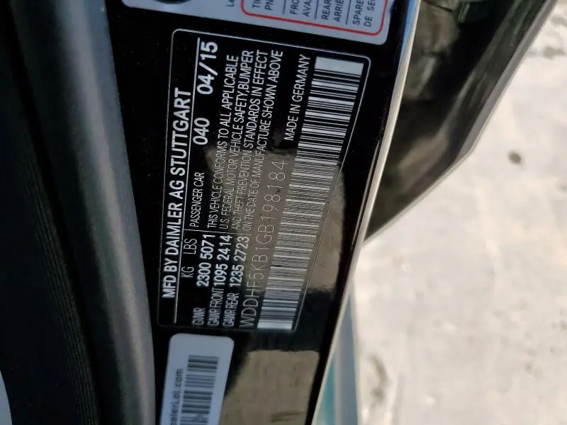 2016 MERCEDES-BENZ E 350  