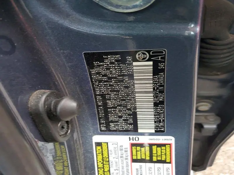 2016 TOYOTA COROLLA S PLUS  