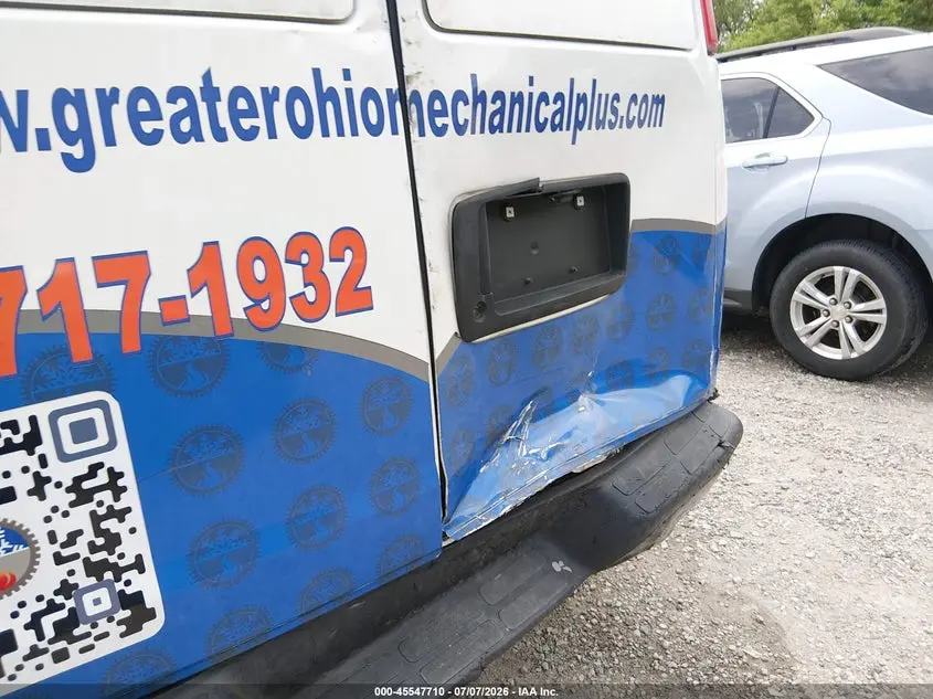 2014 CHEVROLET EXPRESS 2500 WORK VAN
