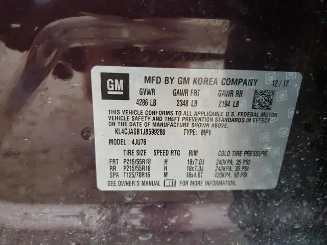 2018 BUICK ENCORE PREFERRED  