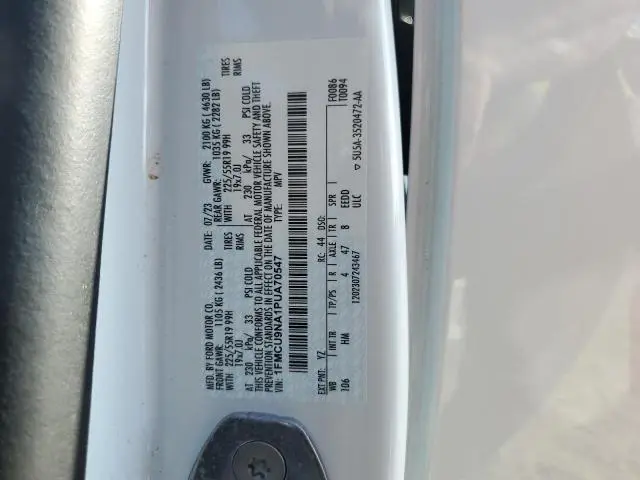 2023 FORD ESCAPE ST LINE SELECT  