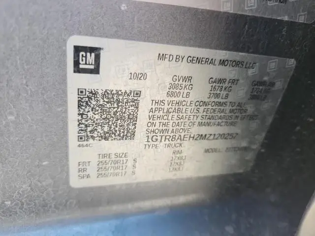 2021 GMC SIERRA   