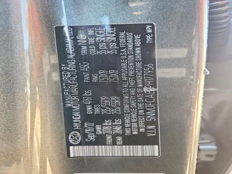 2023 HYUNDAI TUCSON SEL  