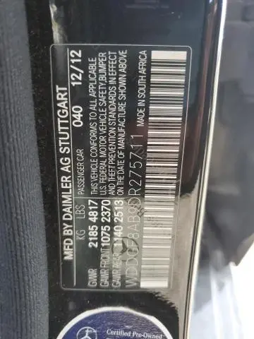 2013 MERCEDES-BENZ C 300 4MATIC  