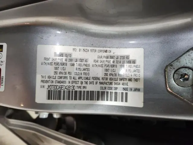 2014 MAZDA CX-9 TOURING  