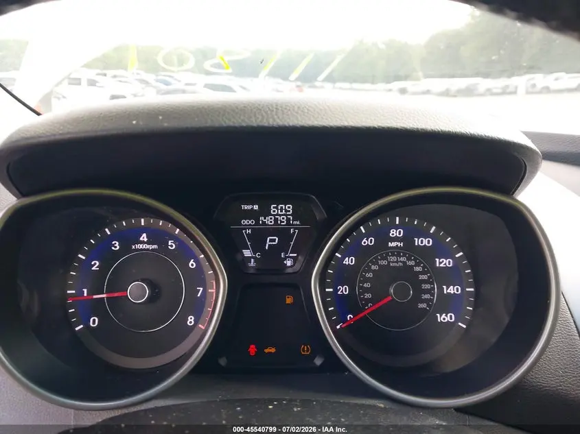 2012 HYUNDAI ELANTRA LIMITED