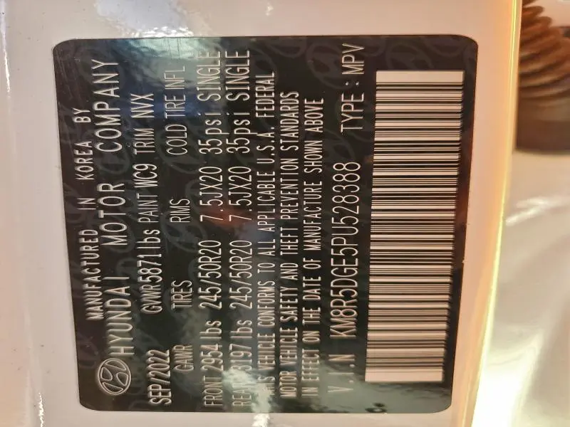 2023 HYUNDAI PALISADE LIMITED  