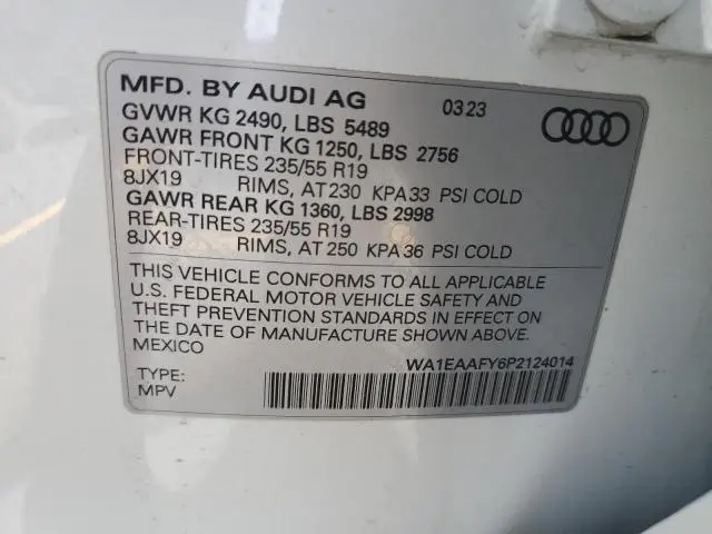 2023 AUDI Q5 PREMIUM PLUS 45  